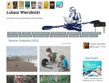 Tablet Screenshot of lukaszwierzbicki.pl